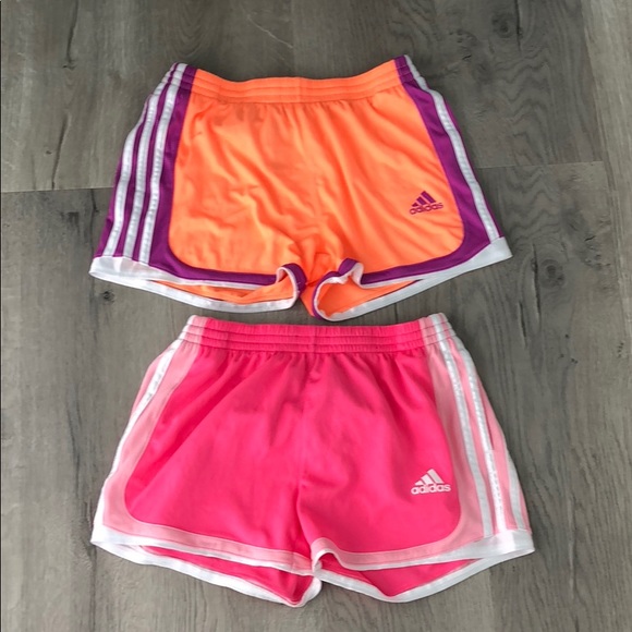 Bundle of Girls Adidas Shorts - Picture 2 of 4